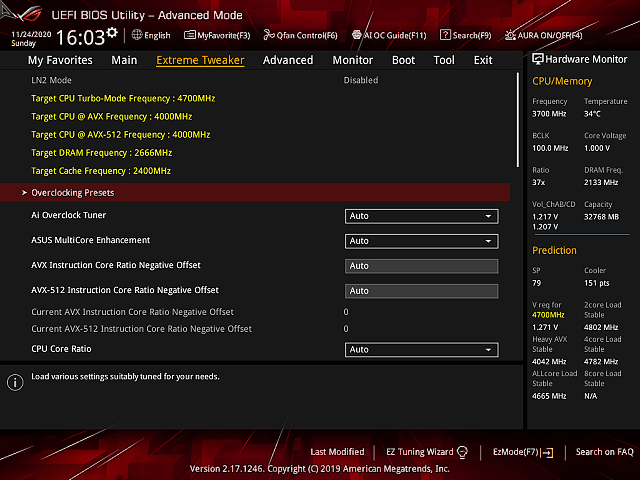 Core i9-10980XE a ASUS Rampage VI Extreme Encore