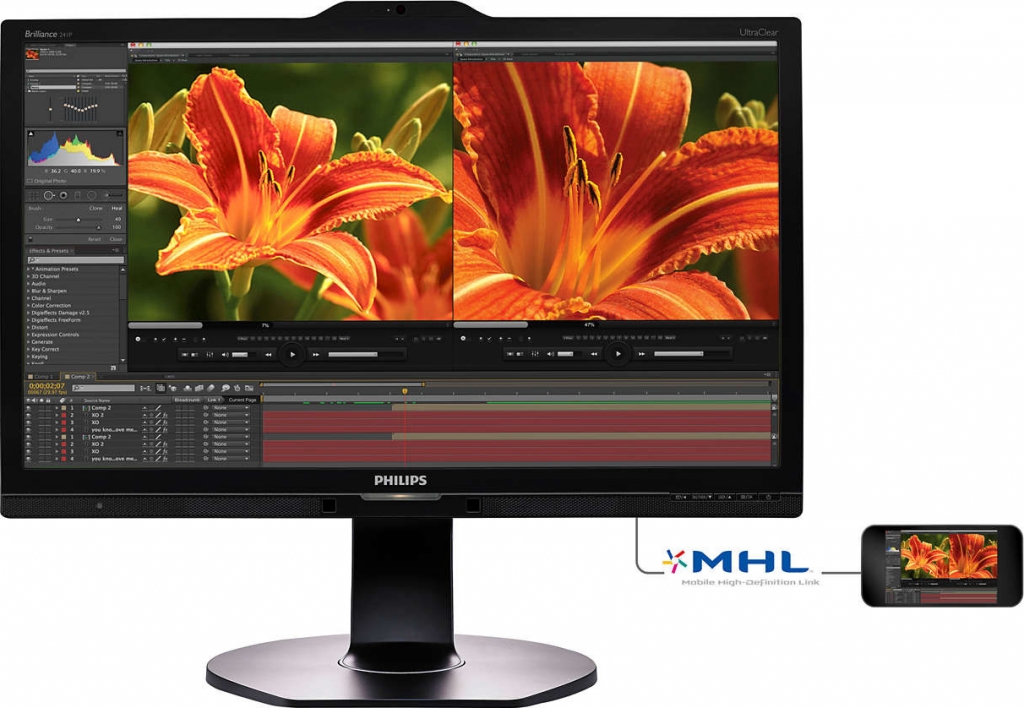 V prosinci se začne prodávat 23,8palcový 4K monitor Philips 241P6VPJKEB