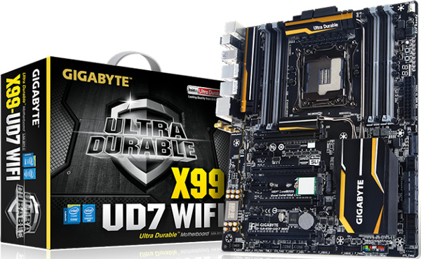 Gigabyte odhalil chystanou základní desku X99 UD7 WiFi