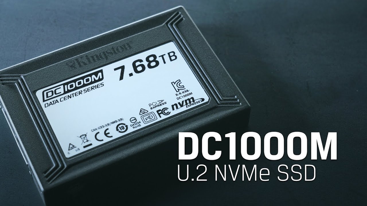 Kingston DC1000M: Rychlý NVMe SSD pro firemní datová centra