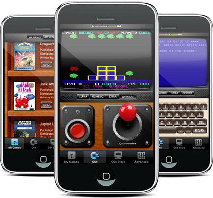 Emulátor C64 pro iPhone