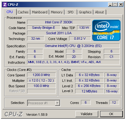 Intel Core i7-3930K – výkonný Sandy Bridge E pro masy?