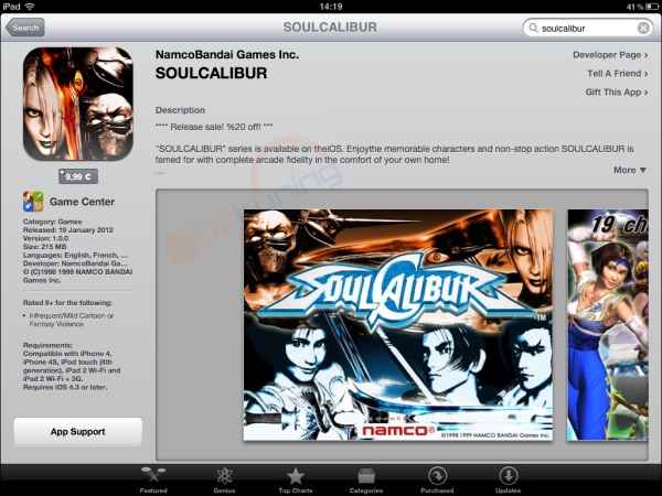 Soul Calibur: porcování soupeřů i na iOS