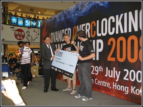 Asus šampionát v přetaktování - Berlín 2008