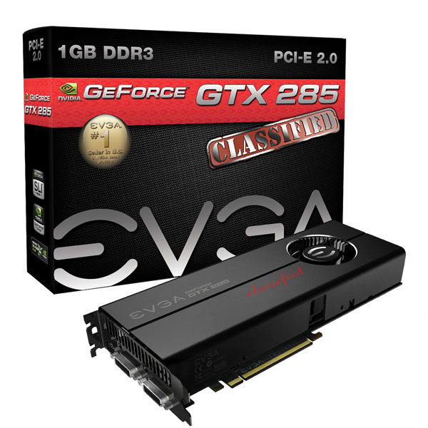 GTX 285 Classified od EVGA