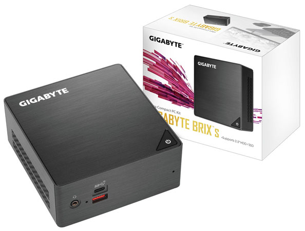 Gigabyte odhalil nová mini-PC Brix s 8. generací procesorů Intel Core