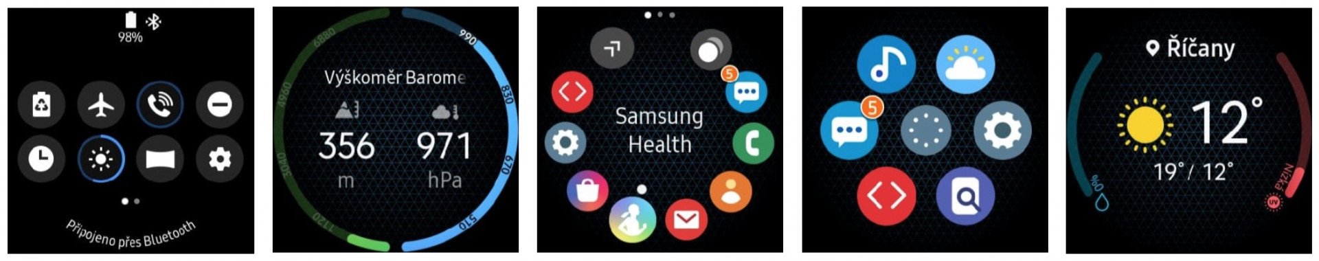 Samsung vydává uživatelské rozhraní One UI pro Galaxy Watch, Gear Sport a Gear S3 