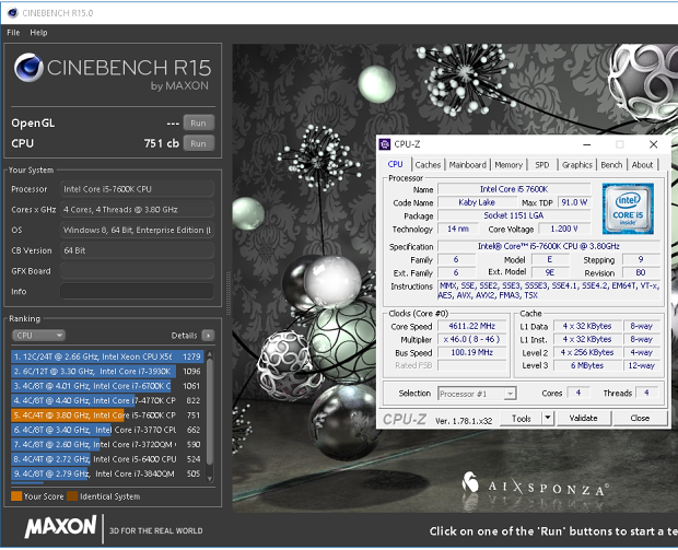 Core i5-7600K: odemčené čtyřjádro Kaby Lake v testu 