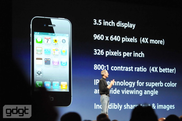 Apple iPhone 4 představen - fantastický displej a nový design