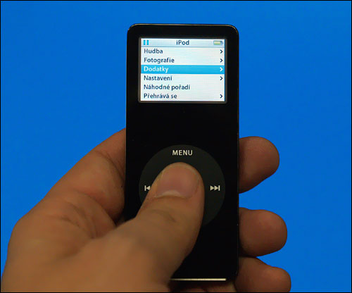 MP3 přehrávač iPod Nano: Ostrý jako břitva