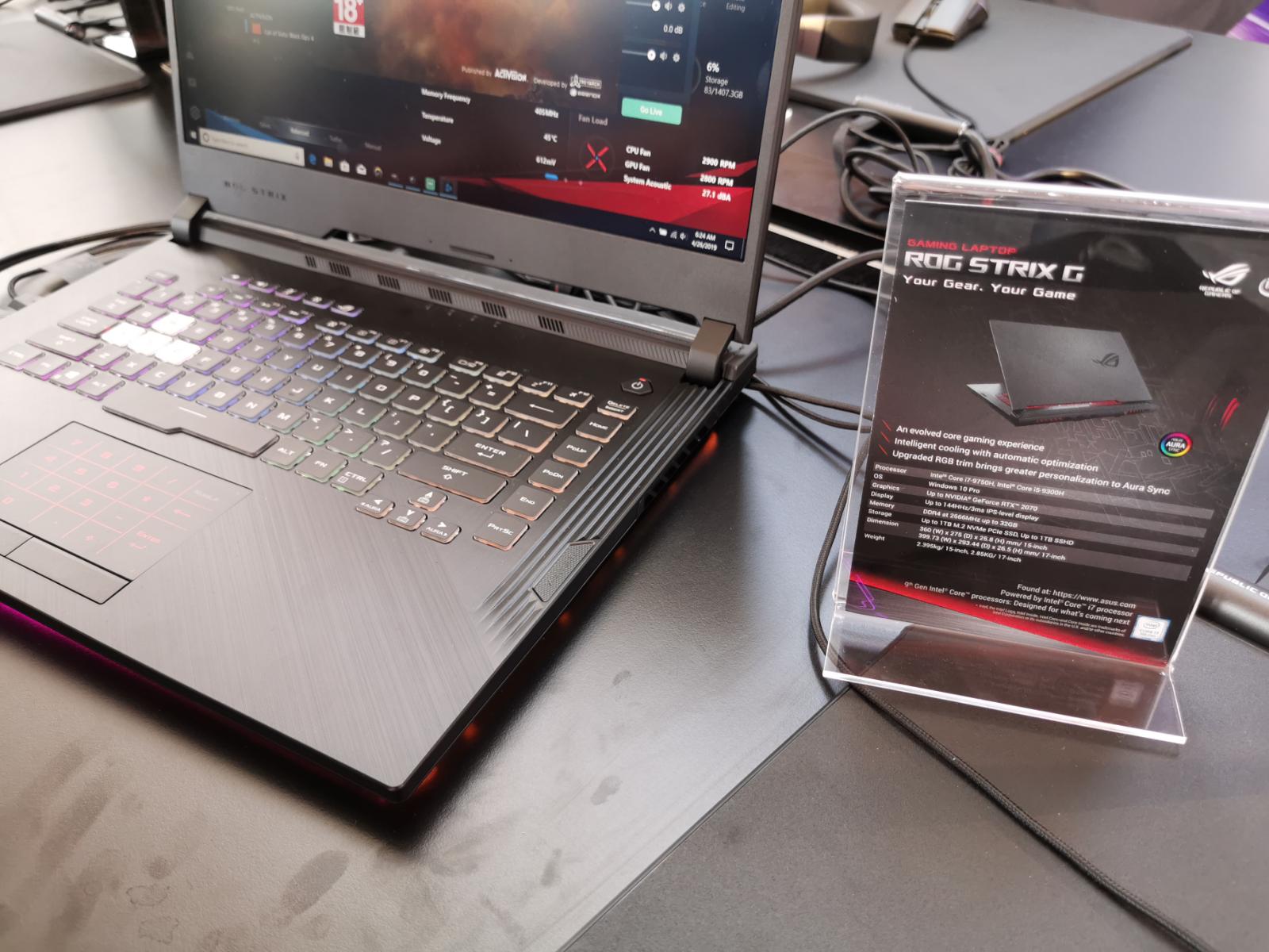 ASUS představil nové notebooky ROG. Udělají všem hráčům radost!