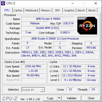 Ryzen 9 3900X proti Core i9-9920X: Souboj dvanácti jader