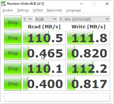 Velký srovnávací test 1TB externích disků pro USB 3.0