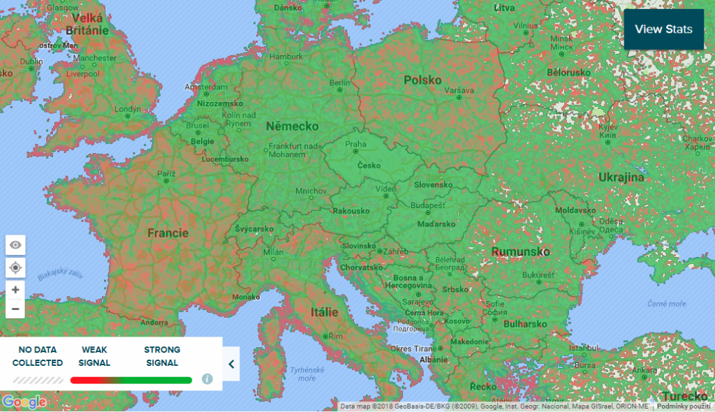  Česká republika má nejlepší pokrytí mobilním signálem v EU