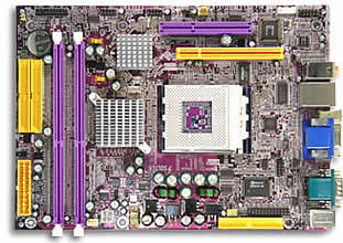 Soltek Qbic - EQ3702A, nForce2 v hliníkové kostce