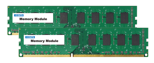 I-O Data představilo nový 8GB DDR3 modul