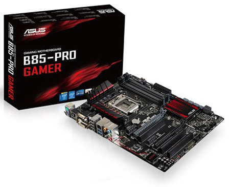 ASUS představil novou základní desku B85-Pro ze série Gamer