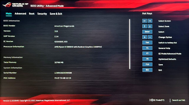 ASUS ROG Strix SCAR 15 G533: Ryzen 9 5900HX s RTX 3080