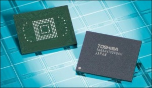 Toshiba vyvinula rychlé 24nm e-MMC čipy pro mobilní zařízení