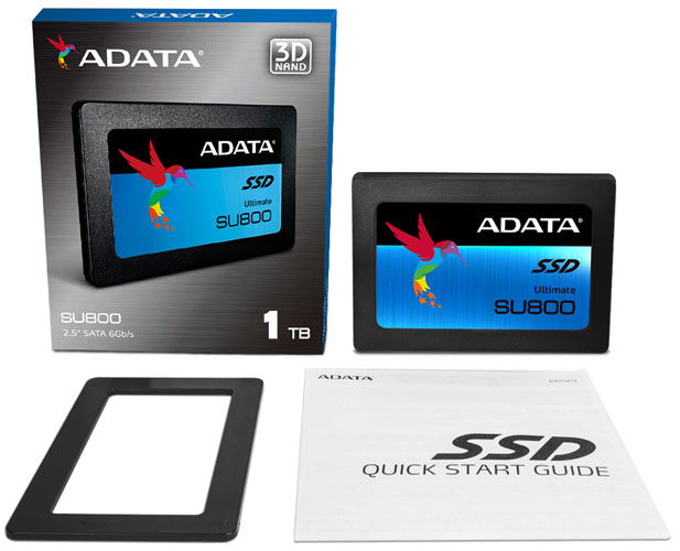 Adata uvádí na trh novou řadu SSD Ultimate SU800 s 3D NAND flash čipy