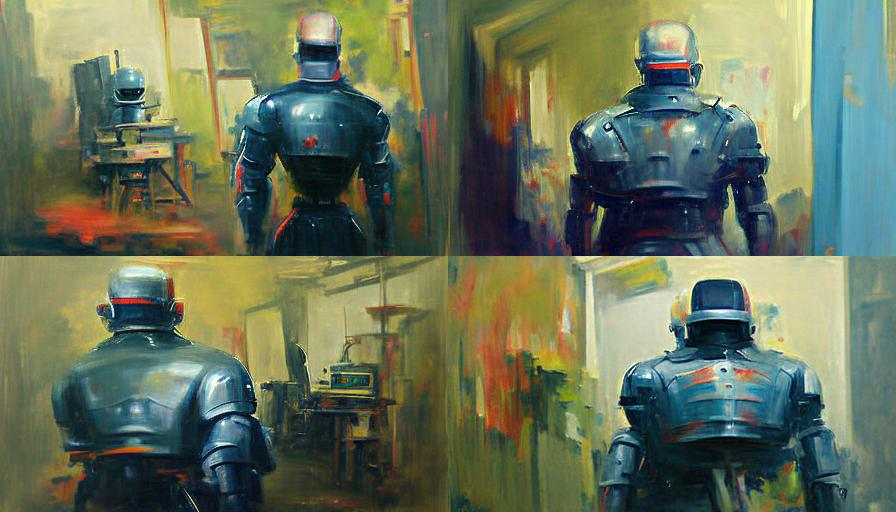 004-roma6812_robocop_like_robot_from_behind_painting_oil_ima