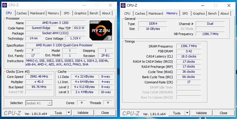 Intel Pentium G4400, AMD Athlon x4 950 a Ryzen 3 1200 v testu 