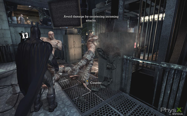 Batman Arkham Asylum — pořádná akce s PhysX