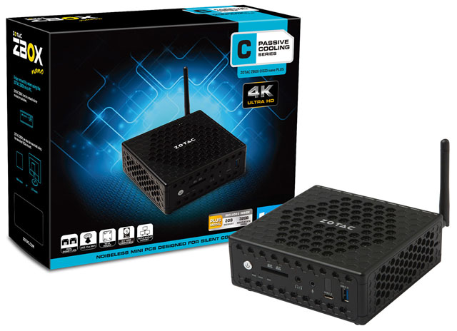 Zotac rozšířil svoji řadu mini-PC ZBOX o nové modely BI323 a CI323 nano