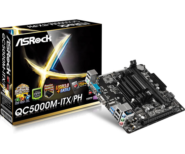 Firma ASRock představila dvojici základních desek osazených APU A4 "Kabini" od AMD