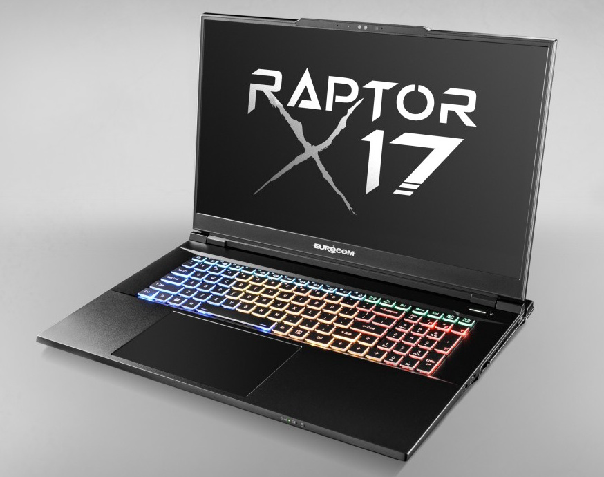 Notebook Eurocom Raptor X17: Core i9-13900HX a RTX 4090