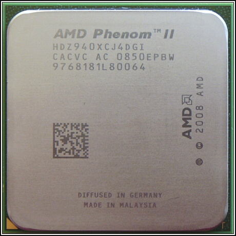 AMD Phenom II X4 940 Black Edition - První test v ČR