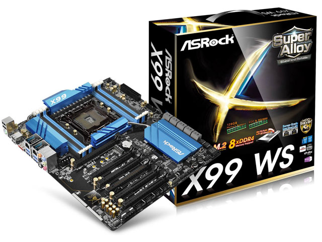 ASRock láká zákazníky prvními snímky na základní desku X99 WS určenou do pracovních stanic