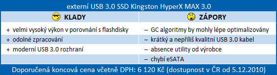 Kingston HyperX MAX 3.0 – externí SSD na rychlém USB 3.0