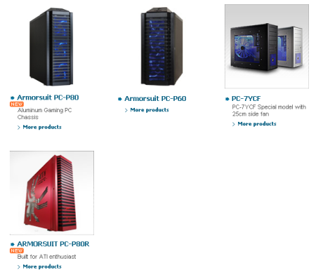 Lian Li Armorsuit PC-P80 - PC skříň pro náročné