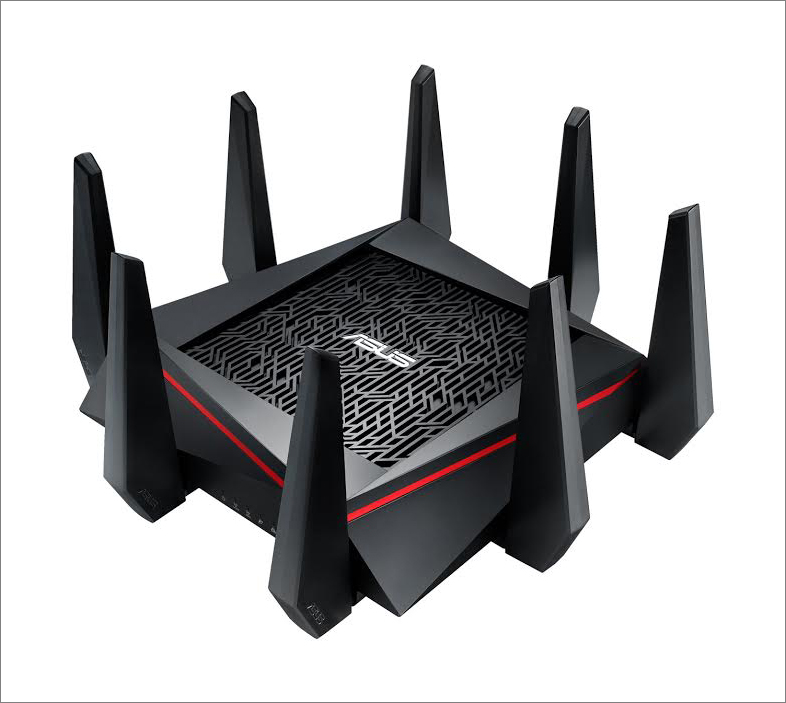 Router Asus RT-AC530 má osm antén a je určen nejnáročnějším