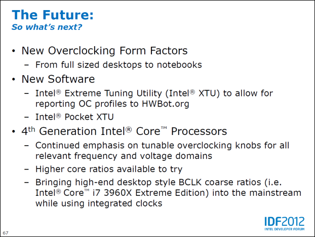 Intel Haswel - přinese opět lepší taktování