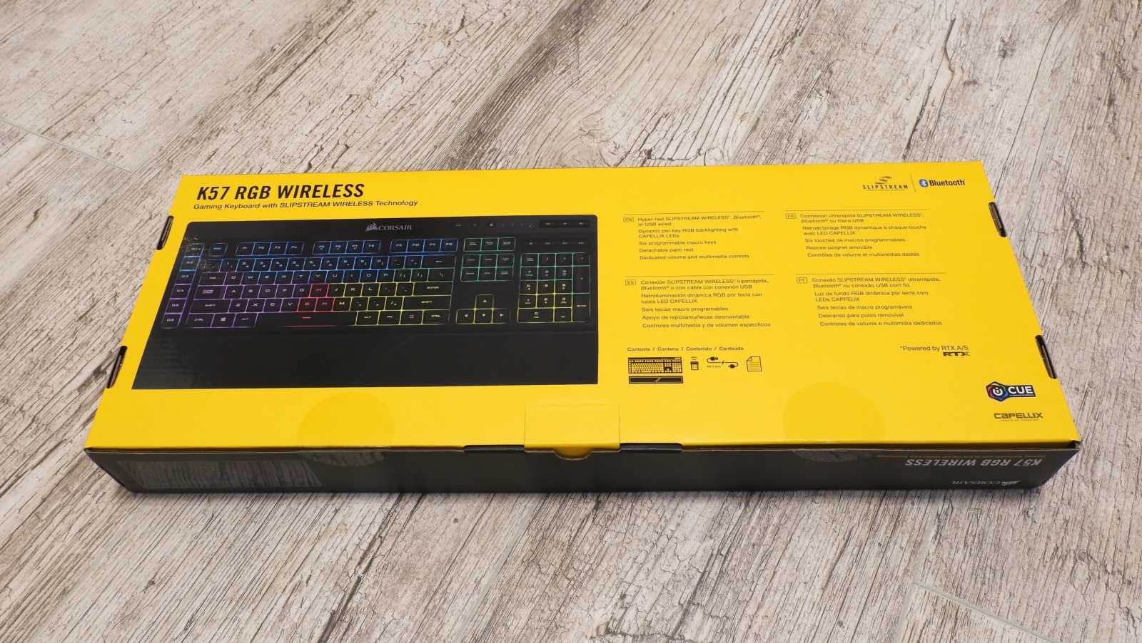 Corsair K57 RGB Wireless – tichá a elegantní klávesnice ;