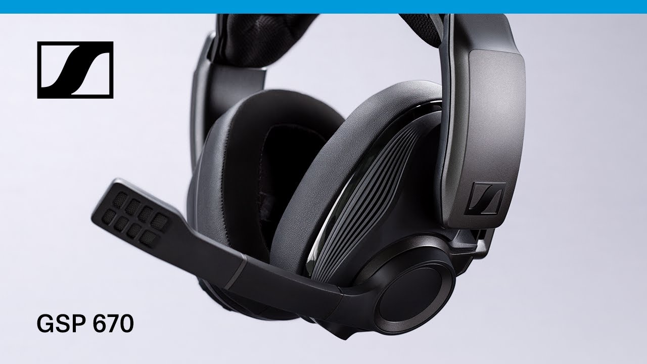 Sennheiser GSP 670 je kvalitní bezdrátový herní headset