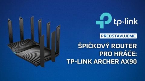 Wi-Fi nad kabel? Router TP-Link Archer AX90 se tomu přibližuje