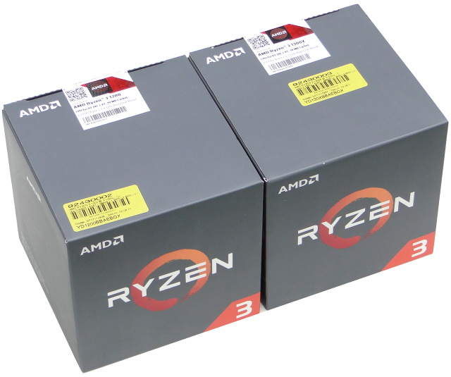 Čtyřjádra AMD Ryzen 3 1300X a 1200 v testu 