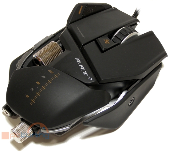 Saitek / MadCatz Cyborg R.A.T 7 – minoritní záležitost