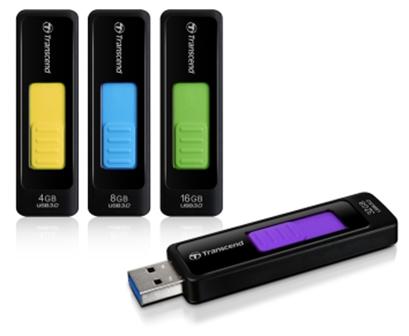 Transcend JetFlash 760: barevné klíčenky s rozhraním USB 3.0