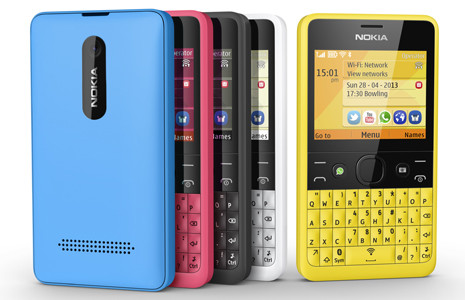 Nokia přináší telefon Asha 210