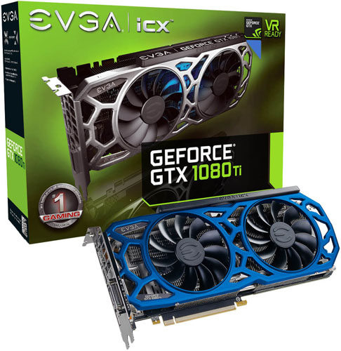 EVGA přichází s grafikou GeForce GTX 1080 Ti SC2 Elite ve dvou barevných verzích