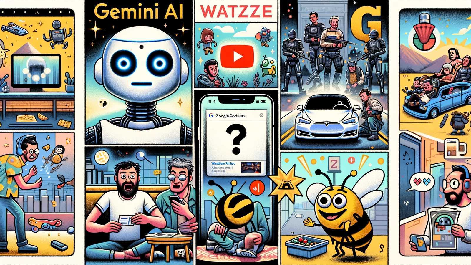 Google představil Gemini AI, její dovednosti na videu falšoval. GTA 6 láme rekordy #TYDEN 11. prosince