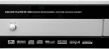 KiSS DP-450: stolní DVD s podporou DivX