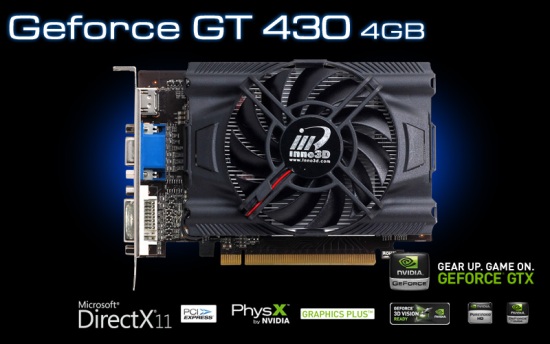 GeForce GT 430 od Inno3D nese 4 GB paměti: past na méně zkušené uživatele