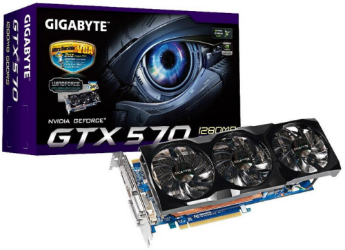 Gigabyte připravuje dvě GeForce GTX 570 s chladičem WindForce 3X