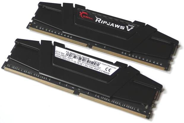 G.Skill Ripjaws V DDR4-3600 16GB (4 × 4GB) kit v testu