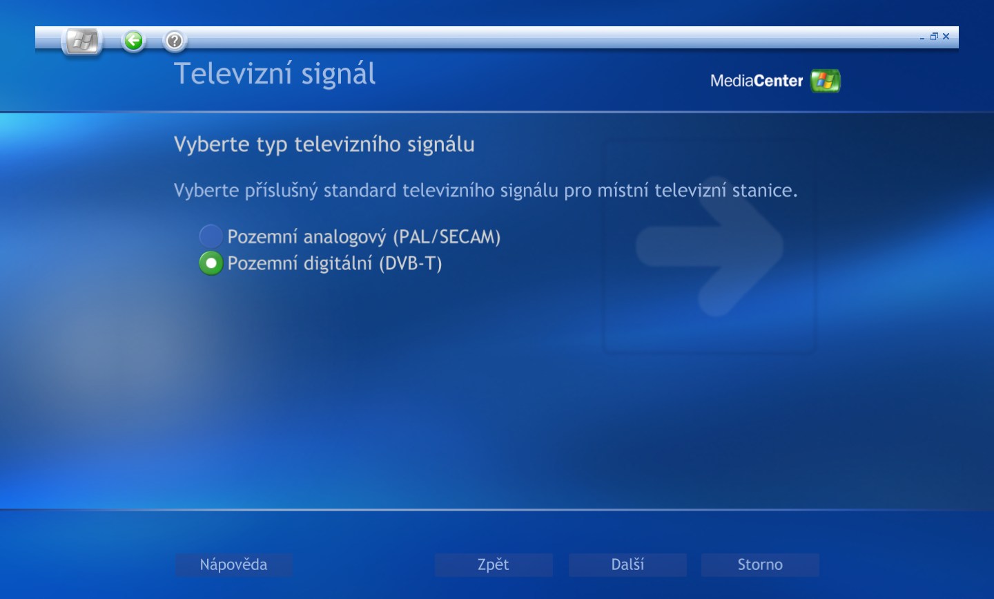 Poznámka: aktualizace "Update rollup 2" udělala v ladění DVB-T v Česku zmatek (tuner nyní nenajde žádné programy). Proto je nutné nastavit výchozí zemi jako Slovensko nebo Rakousko (Austria), případně přistoupit k razantnějším úpravám systému (editace registrů a systémových souborů). Předpokládám, že nové aktualizace uvedou věci na správnou míru.